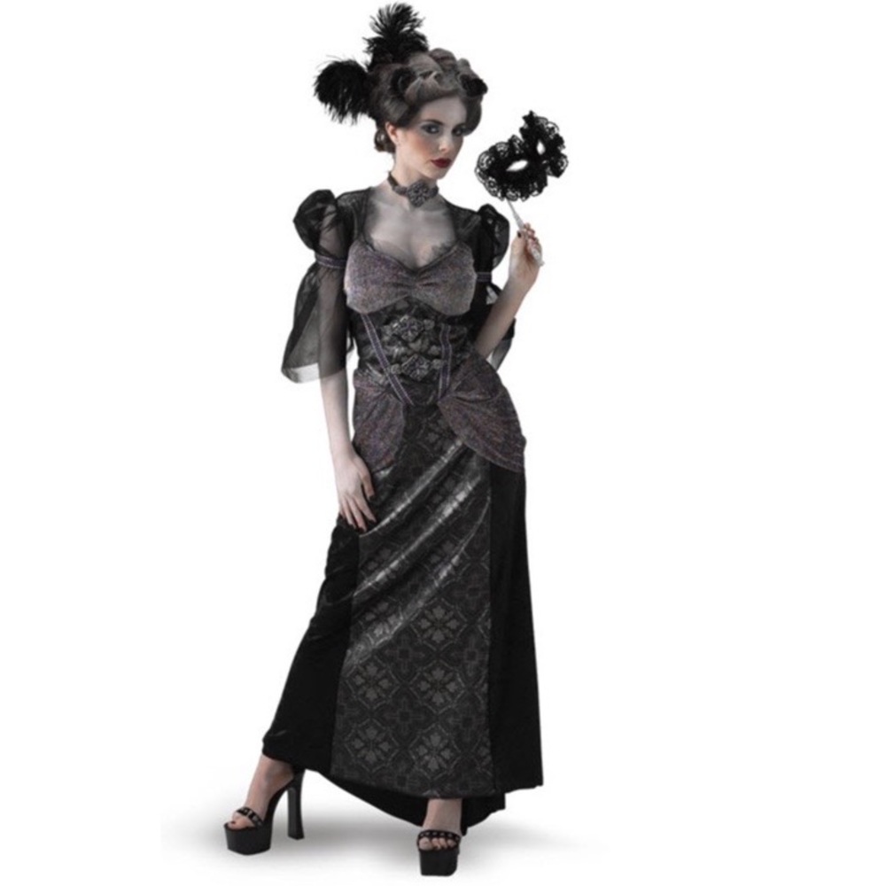 Masquerade Countess Halloween Dress Costume